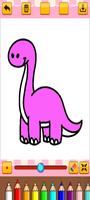 Dinosaur Coloring ảnh chụp màn hình 2