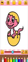 Dinosaur Coloring ảnh chụp màn hình 3