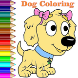 Dog Coloring آئیکن