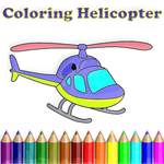 Helicopter Coloring icon