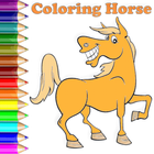 Coloring Horse icône