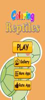 Coloring Cute Reptiles captura de pantalla 1