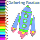 Rocket Coloring ikona