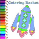 Rocket Coloring आइकन