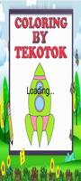 Rocket Coloring plakat