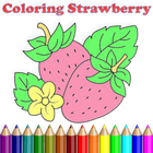 Strawberry Coloring icône