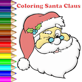 Icona Coloring Santa Claus