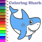 Shark Coloring ไอคอน
