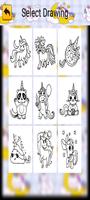 Cute Unicorn Coloring স্ক্রিনশট 2