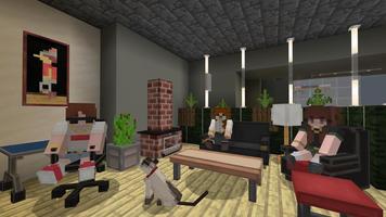 Billionaire City Life Mod For Minecraft ảnh chụp màn hình 1
