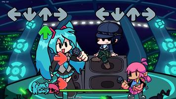 FNF Music Battle - Characters Sing Vs Whitty Mod poster
