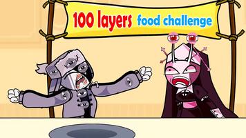 Ruv vs Sarvente - Layers Food  Friday Night Funkin screenshot 3