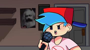 Sunday Marx Vs Friday Night Funkin - FNF Battle poster
