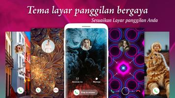 Tema Layar Panggilan Telepon poster