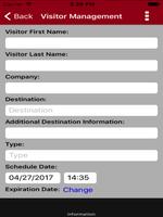 TEKControl Visitor Management تصوير الشاشة 2