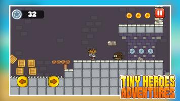 Tiny Heroes Adventures تصوير الشاشة 1