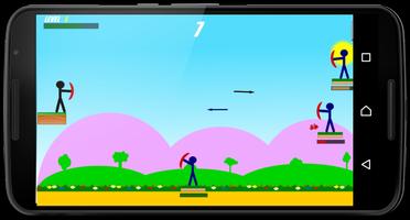 Archer wars stickman پوسٹر