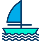 Boat Route Zeichen