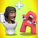 Merge Skibidi VS Alphabet Lore APK