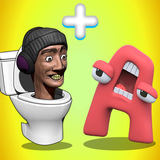 Merge Skibidi VS Alphabet Lore أيقونة