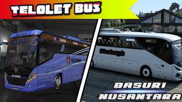 Bus Telolet Basuri الملصق