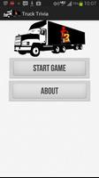 Truck Trivia for better routes الملصق