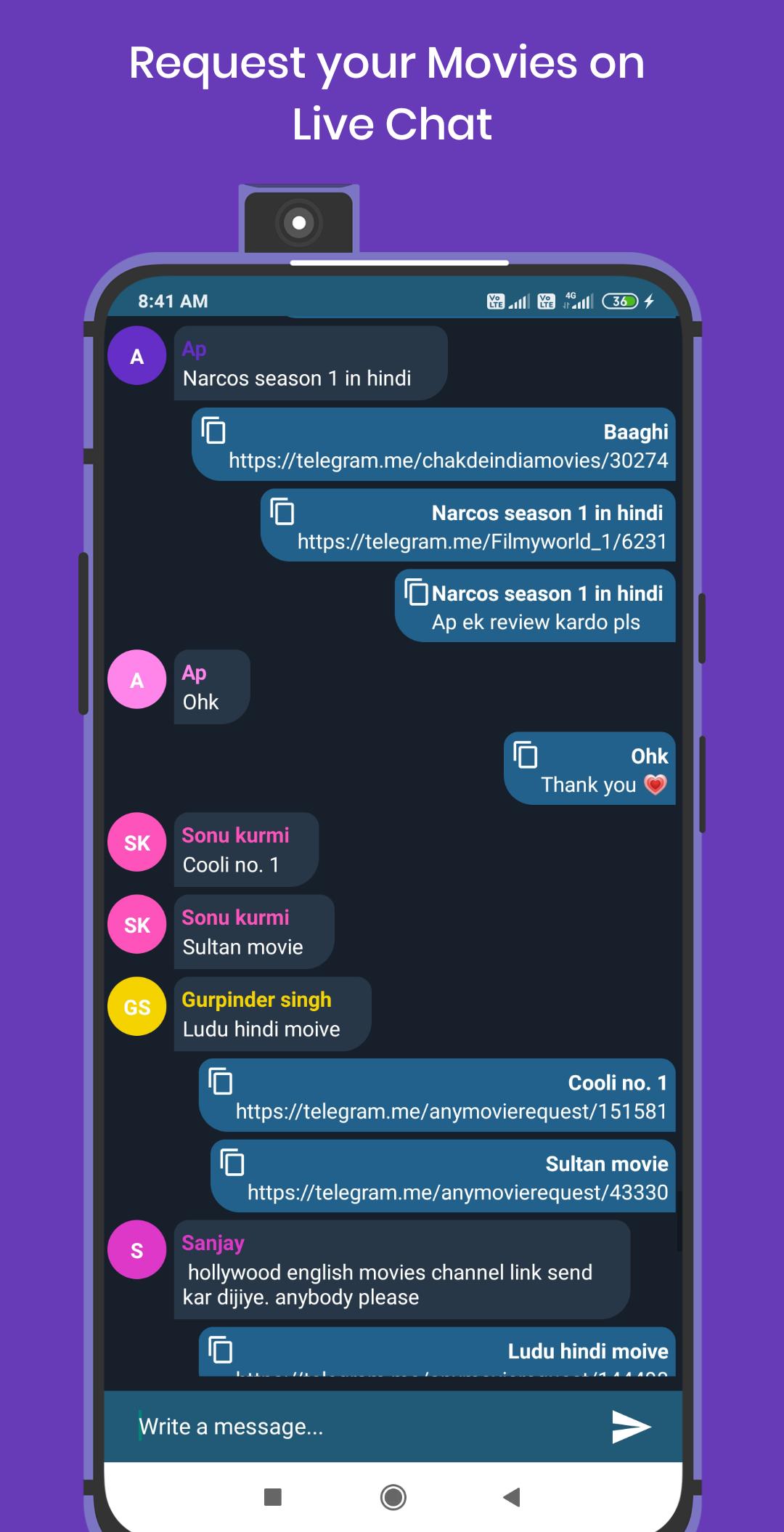 Telegram Movies APK for Android Download