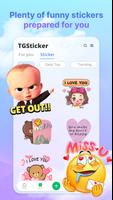 Tgsticker - chat stickers Plakat