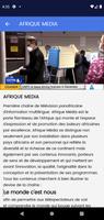 AFRIQUE MEDIA syot layar 1