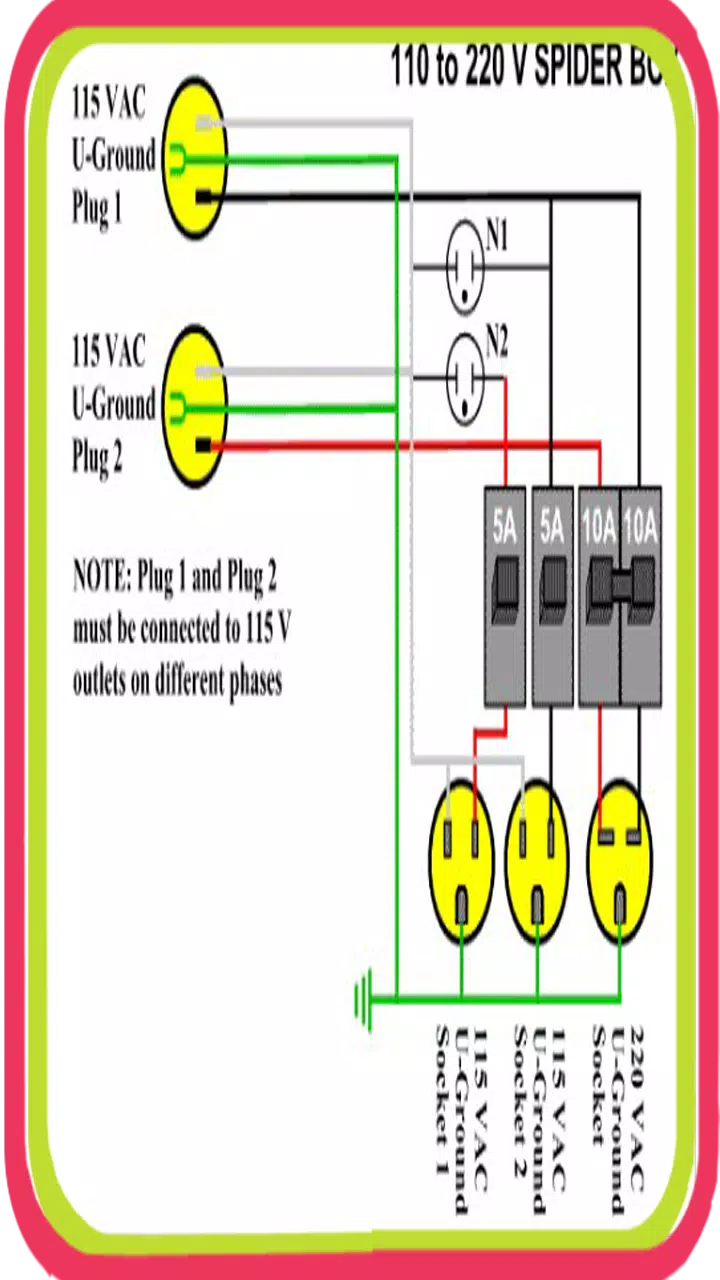 110v Wiring Diagram Wiring Diagram and Schematic