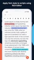 Teleprompter - Video Recording تصوير الشاشة 2