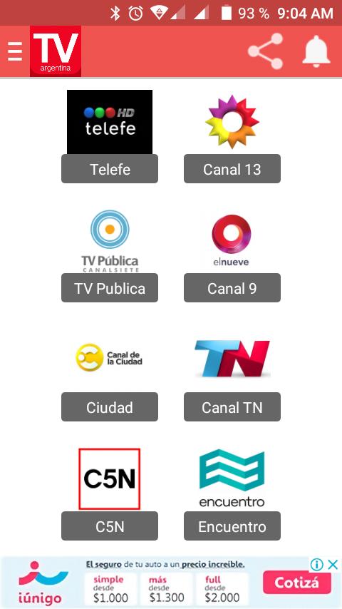 TV Argentina en Vivo for Android - APK Download