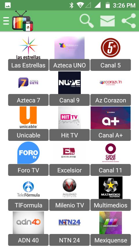 Descarga de APK de TV Mexico en Vivo para Android