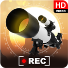 Telescope Zoom Photo Video Cam icon