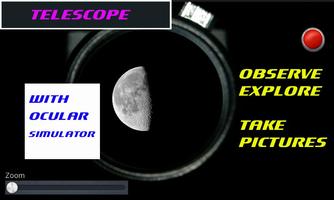 Telescope simulator plakat