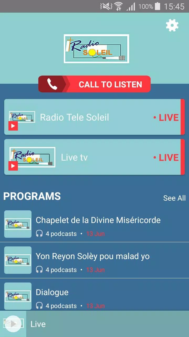 Descarga de APK de Radio Tele Soleil para Android