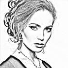 Pencil Sketch : Photo Sketches أيقونة