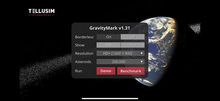 GravityMark GPU Benchmark poster
