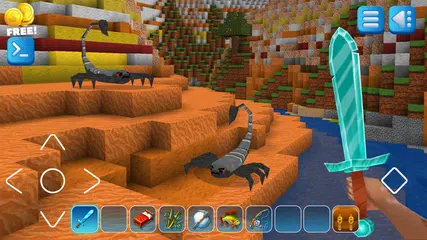 Descargar APK de AdventureCraft Survival Simulator: Block Building