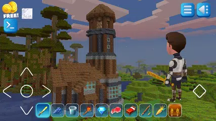 Baixar AdventureCraft Survival Simulator: Block Building APK