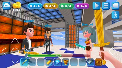 Descargar XAPK de Bed Fight Juego Block Fighting