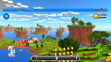 Blocky Rider: Roads Racing پوسٹر