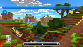 Blocky Rider: Roads Racing اسکرین شاٹ 1