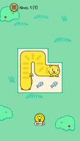 One line - Hungry Animals الملصق