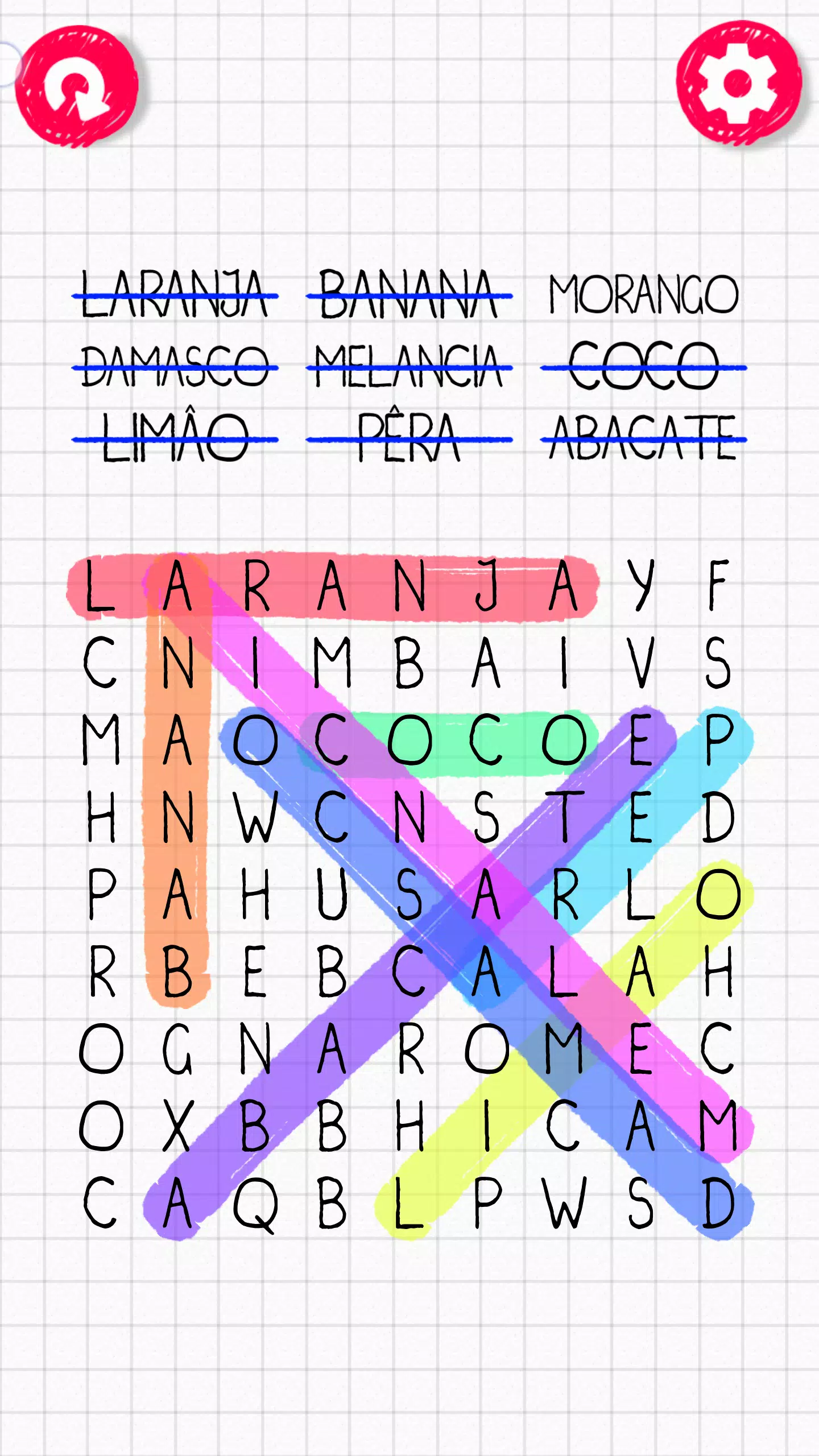 Caça Palavras - Word Search na App Store