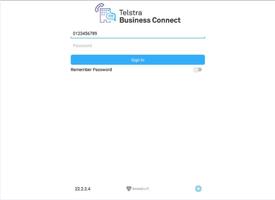 Telstra Business Connect: Tablet Affiche