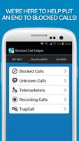 Blocked & Unknown Call Helper تصوير الشاشة 1