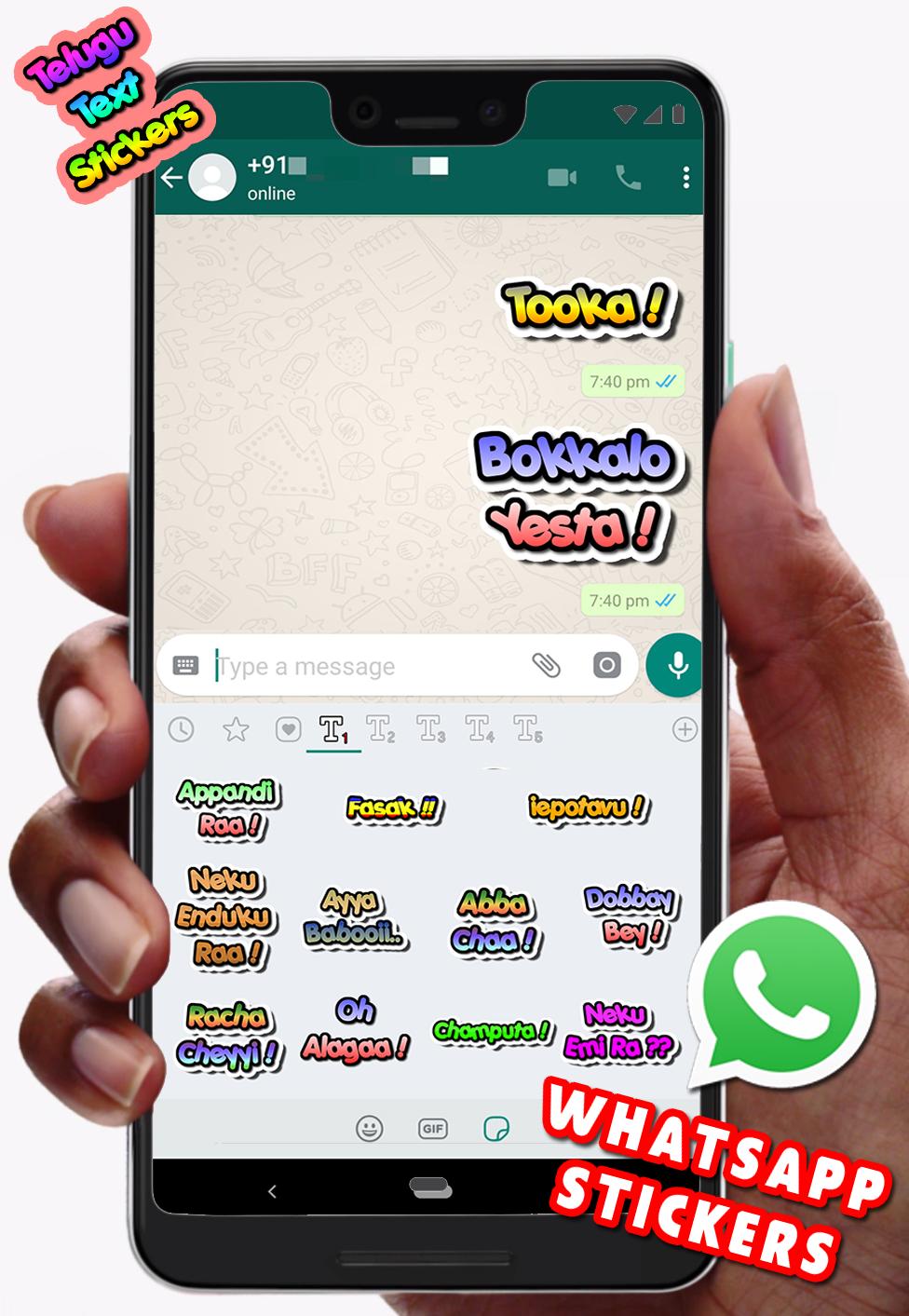 Text Stickers Pack For Whatsapp Wastickerapps For Android Apk