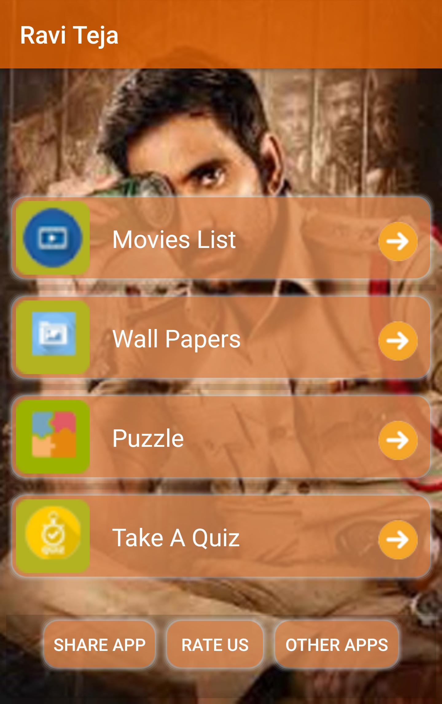 Raviteja Movies List,Wallpapers,puzzle,quiz for Android - APK Download