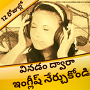 Learn English with Telugu: By Repeating Sentences APK